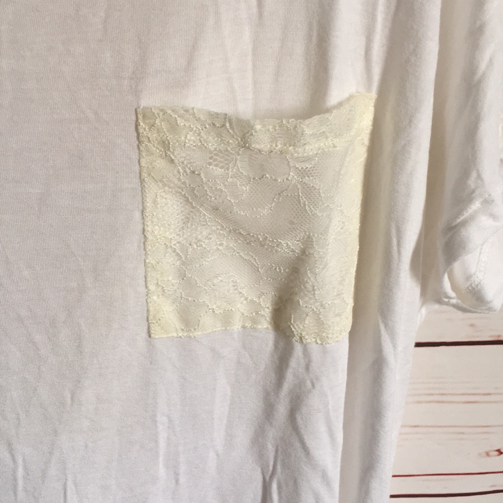 Lace Back Top - Picture 2 of 4